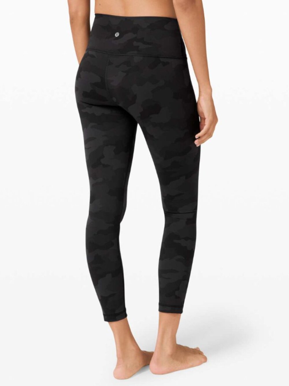 Lululemon Wunder Under High-Rise Tight 25" in Heritage 365 Camo Deep Coal Multi